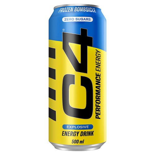 C4 Energy Frozen Bombsicle 500ml pack shot