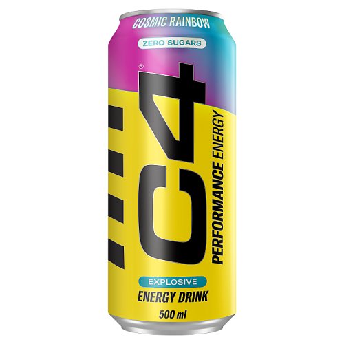 C4 Energy Cosmic Rainbow 500ml pack shot