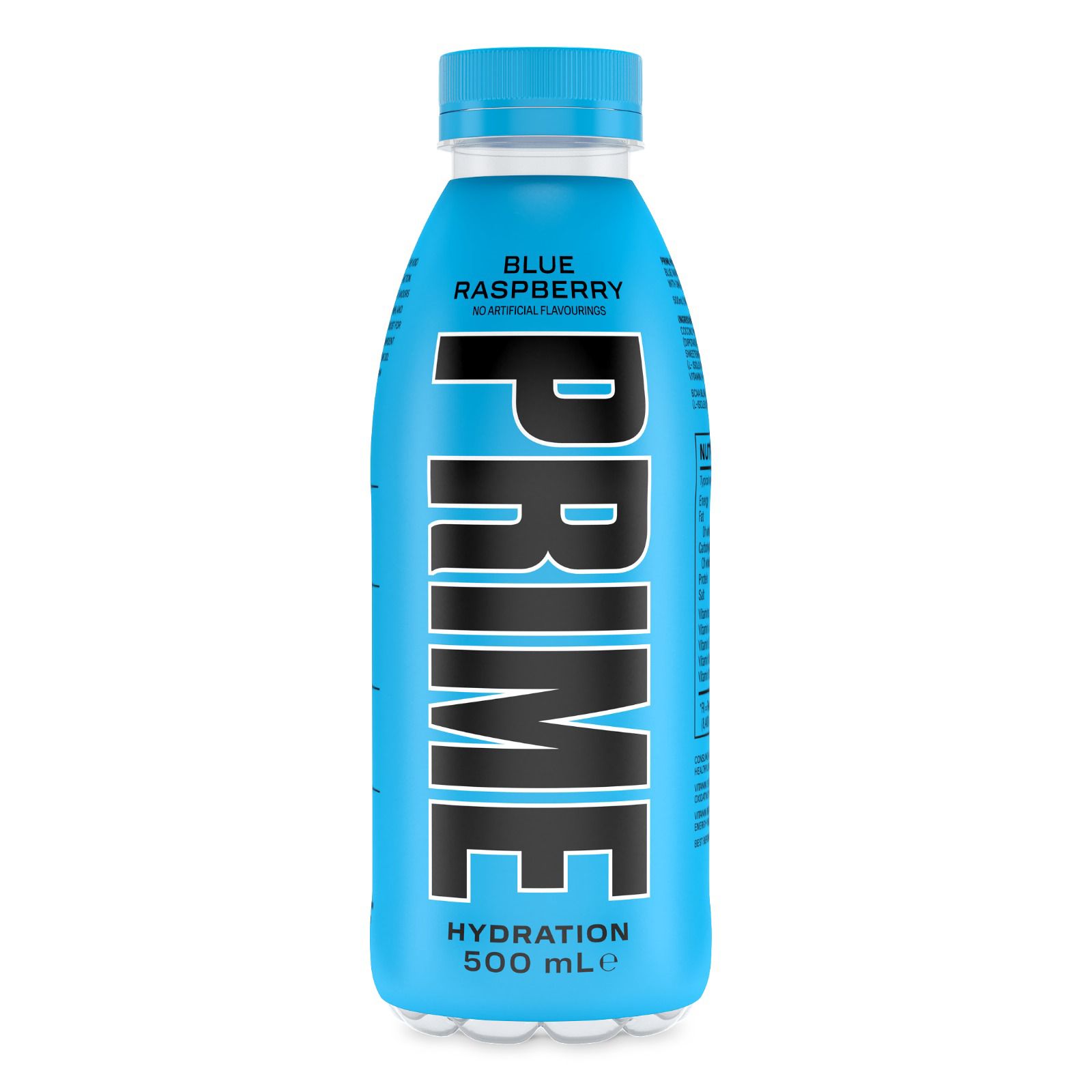 Prime Hydration Blue Raspberry 500ml pack shot