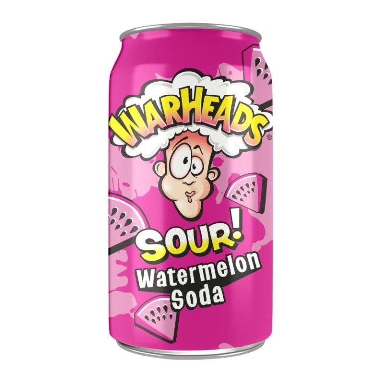 Warheads Watermelon Soda 330ml pack shot