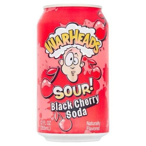 Warheads Black Cherry Soda 330ml pack shot