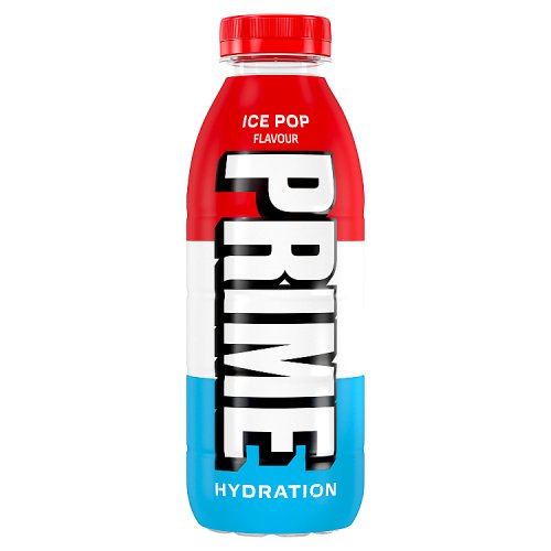 Prime Hydration Drink Ice Pop 500ml pack shot