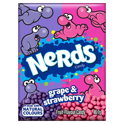 Nerds Candy Box Grape & Strawberry 46.7g pack shot