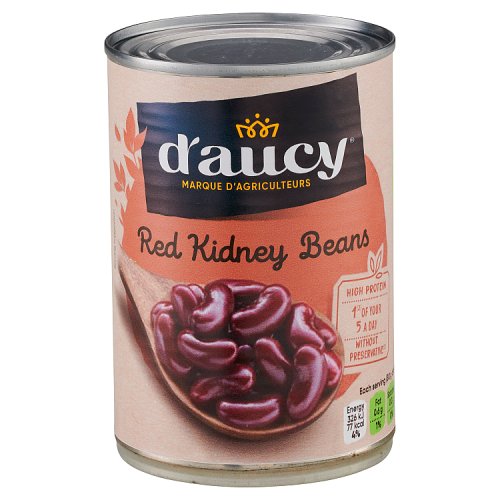 D'aucy Red Kidney Beans 400g pack shot