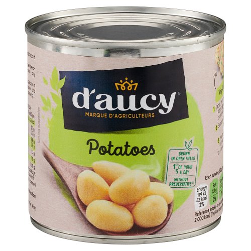 D'aucy Potatoes 400g pack shot