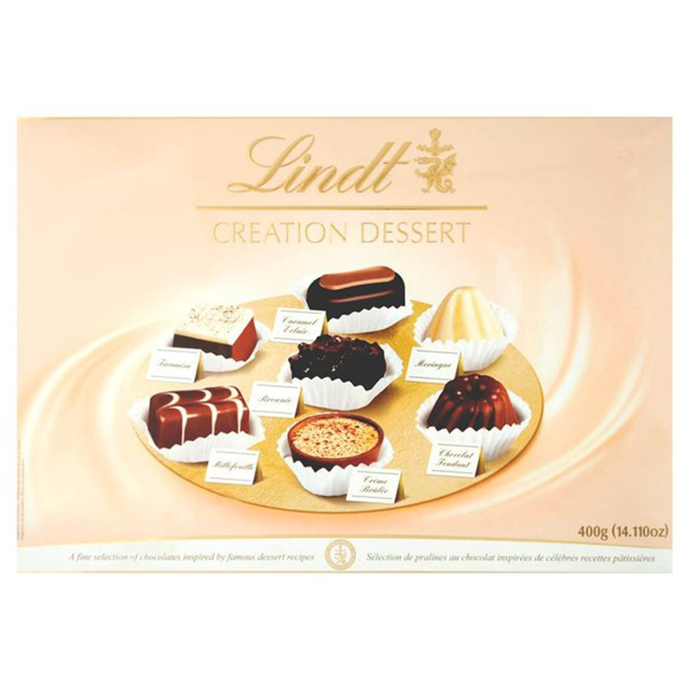 Lindt Creation Dessert 341g pack shot