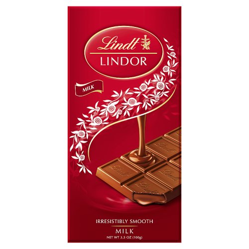 Lindt Lindor Tablet Milk 100g pack shot