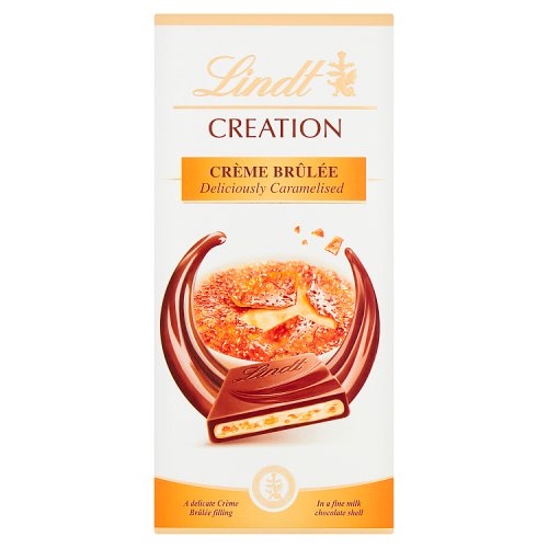 Lindt Creation Creme Brulee 150g pack shot