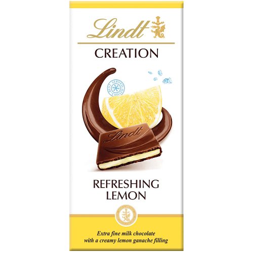 Lindt Creation Refresh Lemon 150g pack shot