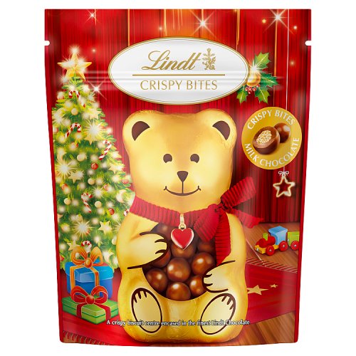 Lindt Crispy Bites Pouch 120g pack shot