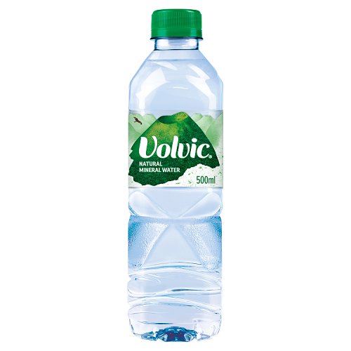 Volvic Mineral Water 500ml pack shot