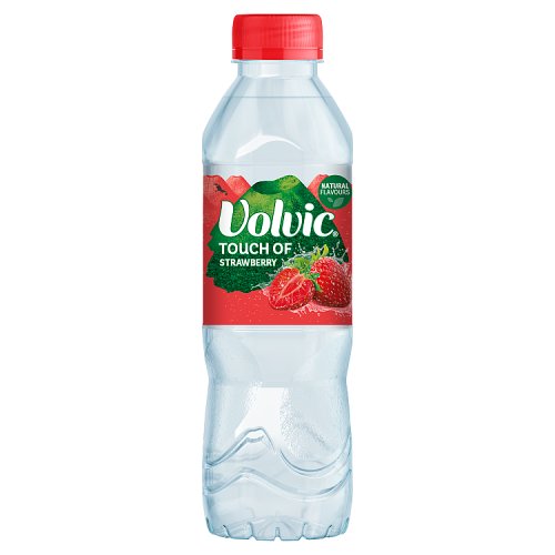 Volvic TOF Strawberry 500ml pack shot
