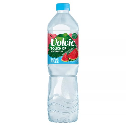 Volvic TOF Watermelon Sugar Free 1.5Ltr pack shot