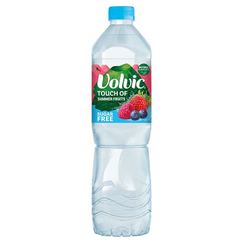 Volvic TOF Summer Fruits Sugar Free 1.5Ltr pack shot