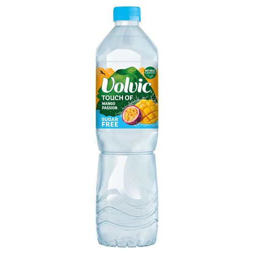 Volvic TOF Mango Sugar Free 1.5Ltr pack shot