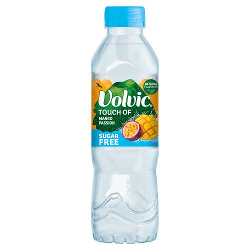 Volvic TOF Mango & Passion Sugar Free 500ml pack shot
