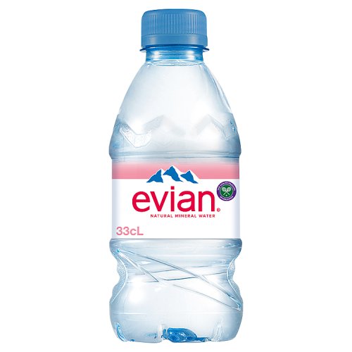 Evian PET 330ml pack shot