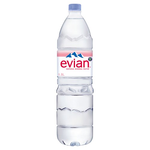 Evian PET 1.5L pack shot