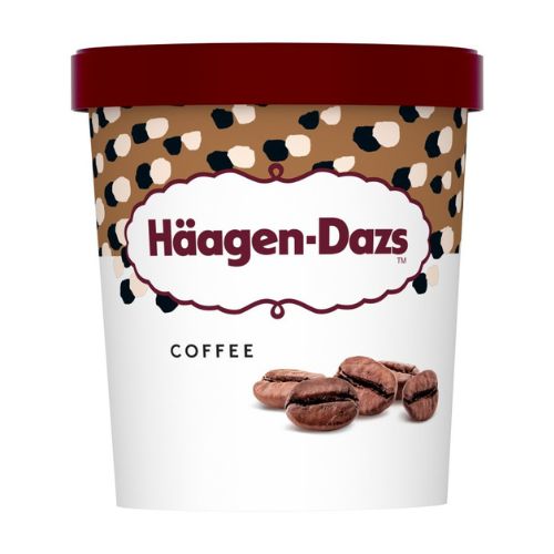 Haagen Dazs Coffee 460ml pack shot