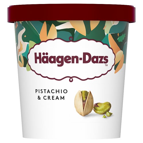 Haagen Dazs Limited Edition Pistachio & Cream 420ml pack shot