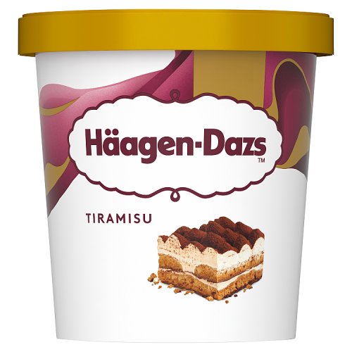 Haagen Dazs Tiramisu 420ml pack shot
