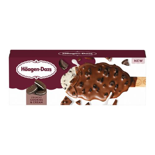 Haagen Dazs Cookies & Cream Stick 80ml pack shot