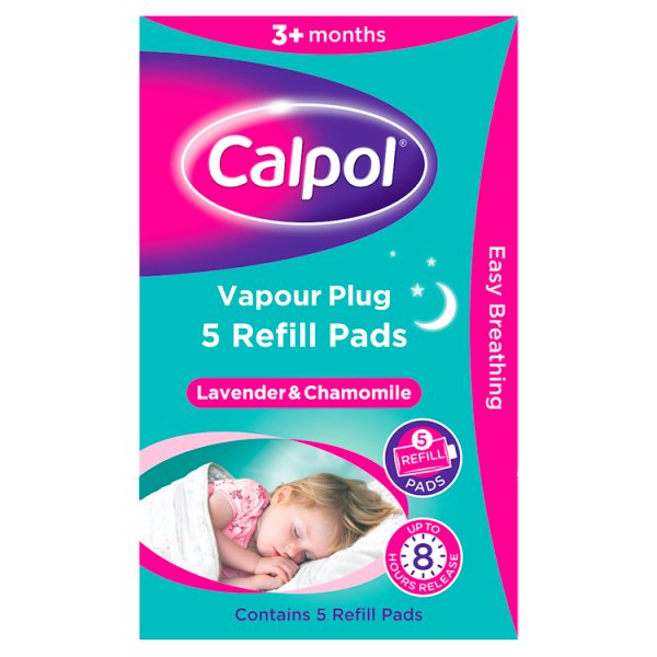 Calpol Vapour Plug in Refill 5s pack shot