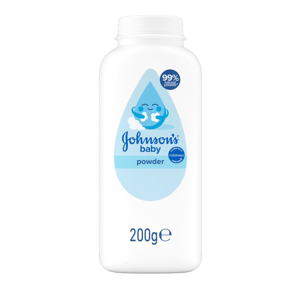 Johnsons Regular Natural Powder 200g pack shot