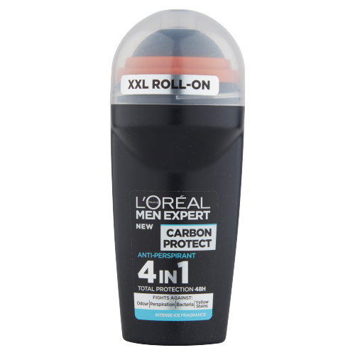 L'oreal Men Expert Roll on Carbon Protect 50ml pack shot