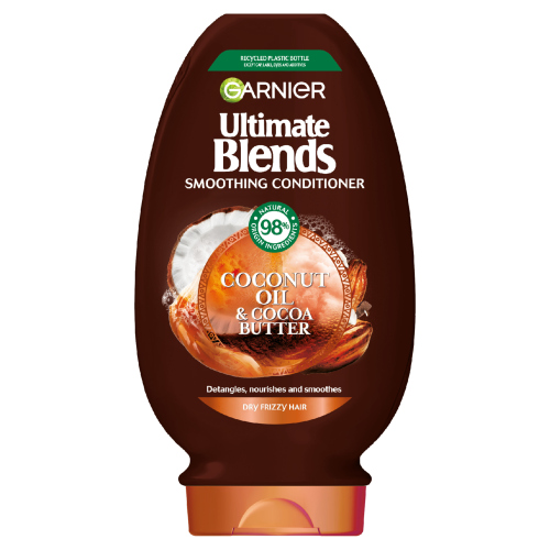Garnier Ultimate Blends Coco Sleek Conditioner 400ml pack shot