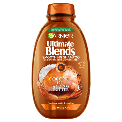 Garnier Ultimate Blends Coco Sleek Shampoo 400ml pack shot
