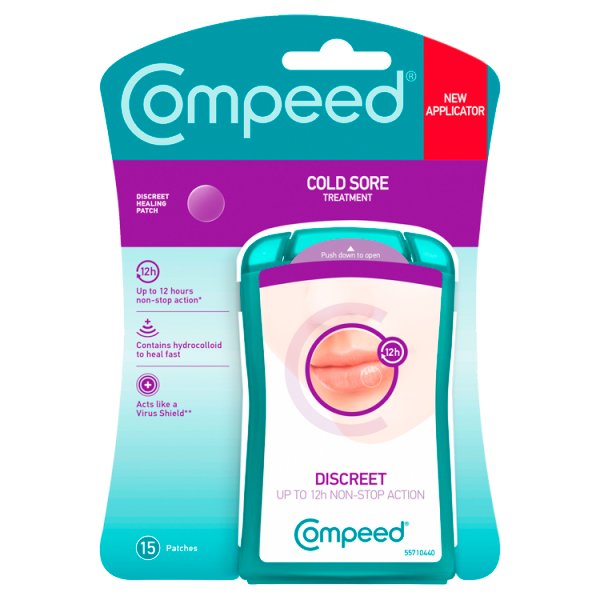 Compeed Cold Sore Patch 15s pack shot