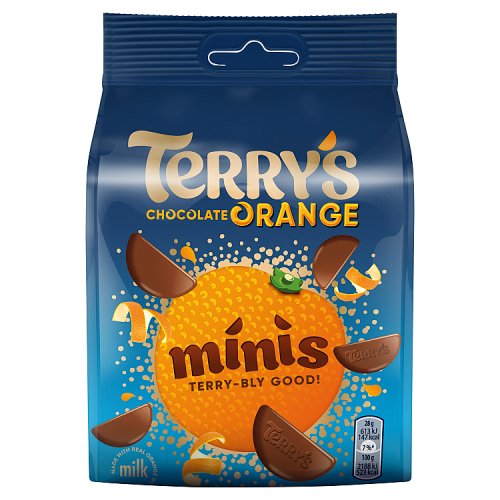Terrys Chocolate Orange Bites Bag 95g pack shot