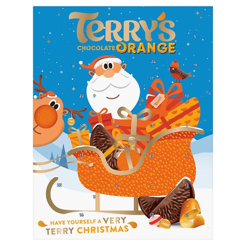 Terrys Chocolate Orange Advent Calendar 106g pack shot