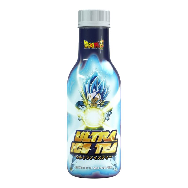Ultra Ice Tea Peach Bottle Vegeta 500ml pack shot