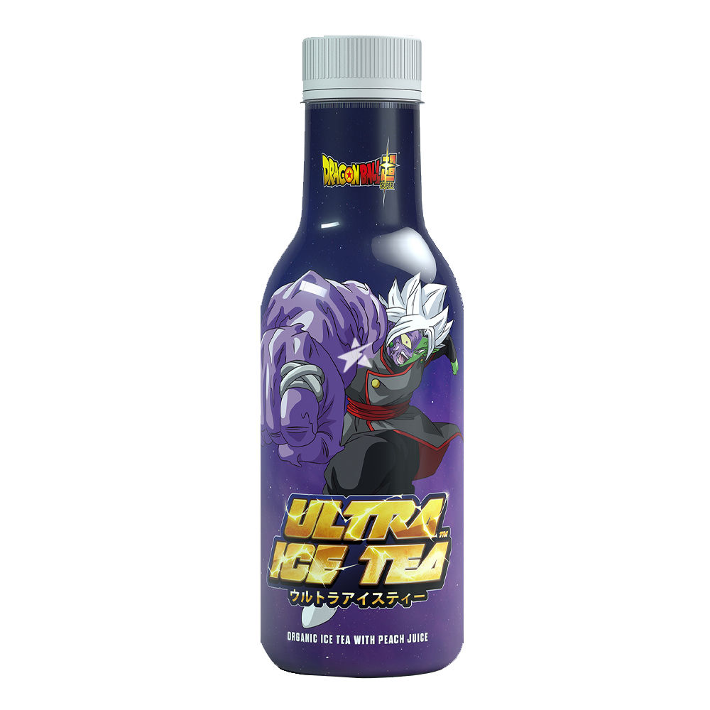 Ultra Ice Tea Peach Bottle Zamasu 500ml pack shot
