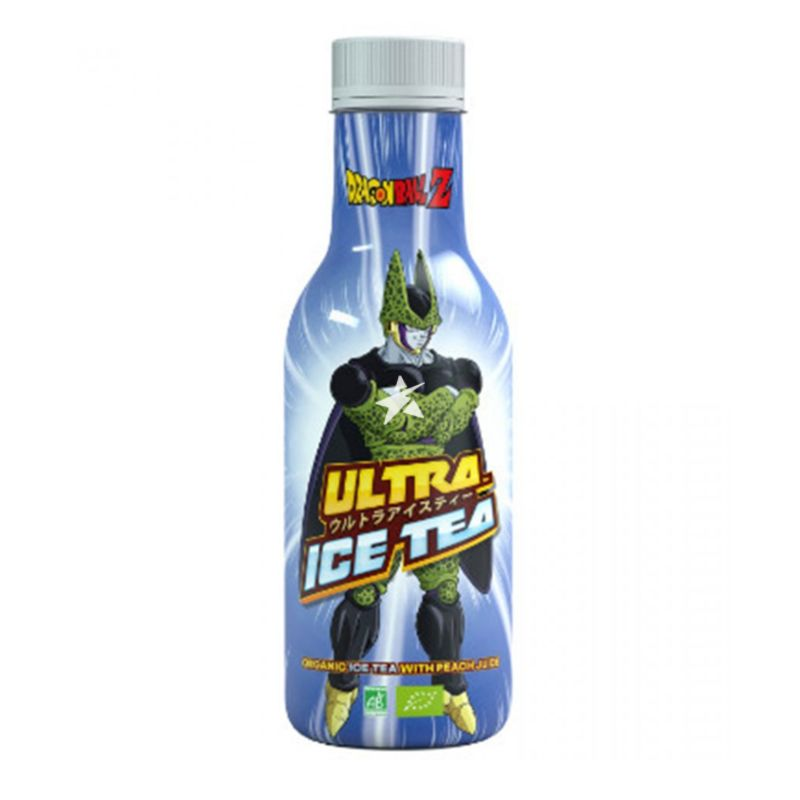 Ultra Ice Tea Peach Bottle Cell White Tea 500ml pack shot