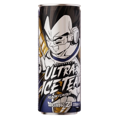Ultra Ice Tea Sleek Can Dragon Ball Z Vegeta 330ml pack shot