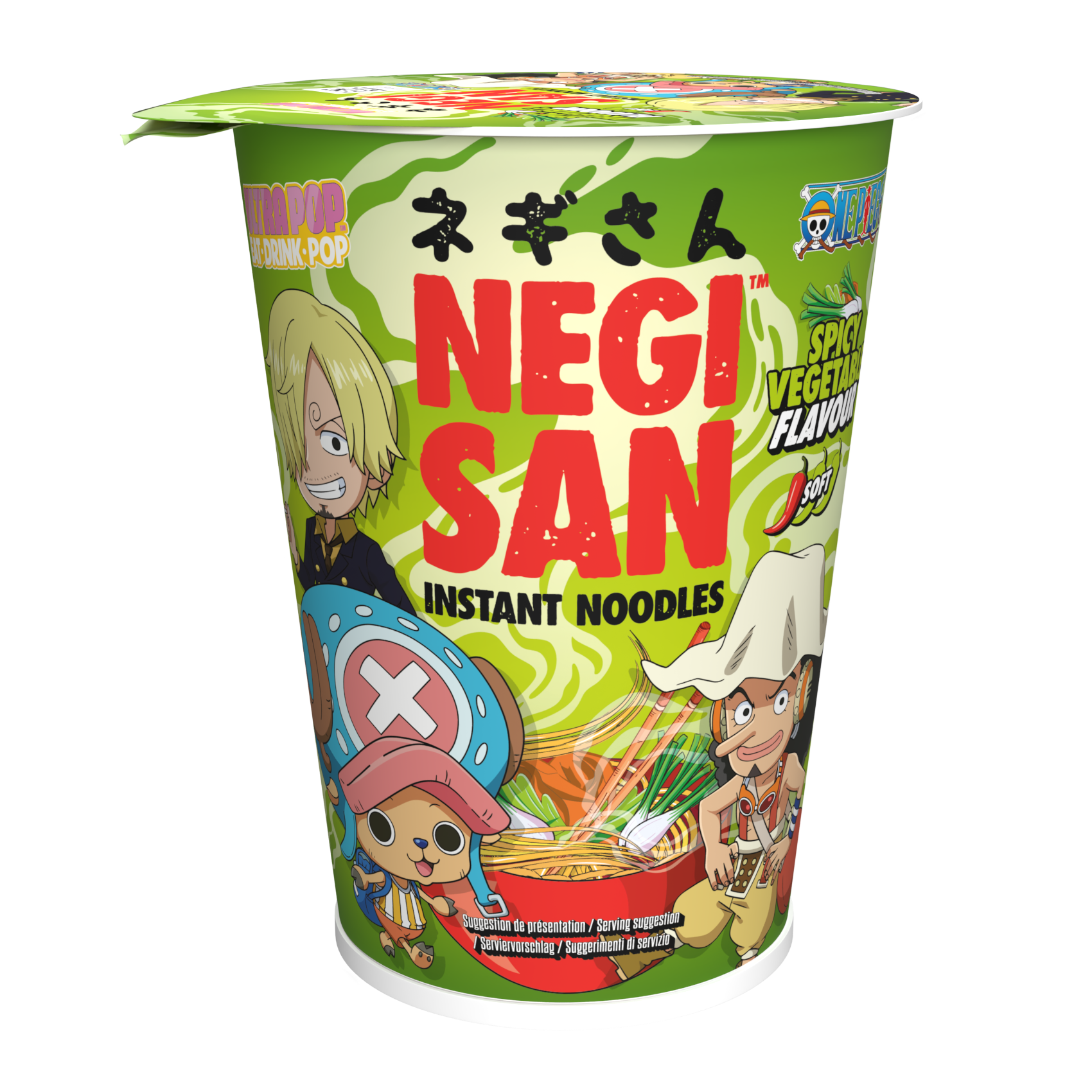 Negisan One Piece Spicy Vegetables Sipcy vegetables 65g pack shot