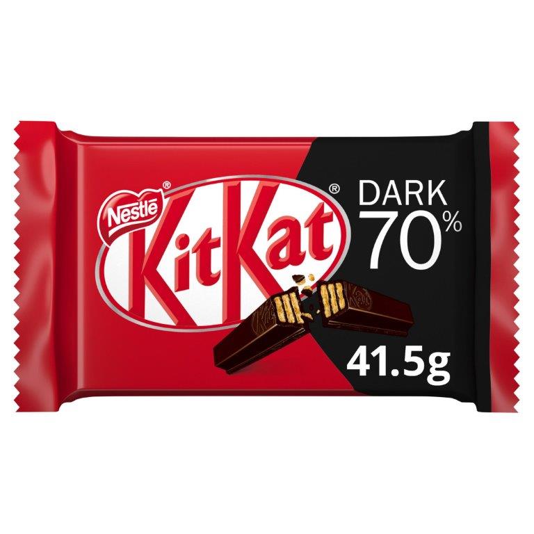 KitKat 4 Finger Dark 41.5g pack shot