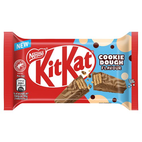 KitKat 4 Finger Cookie Dough 41.5g pack shot