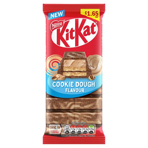 KitKat Cookie Dough Sharing Block PM £1.65 99g pack shot