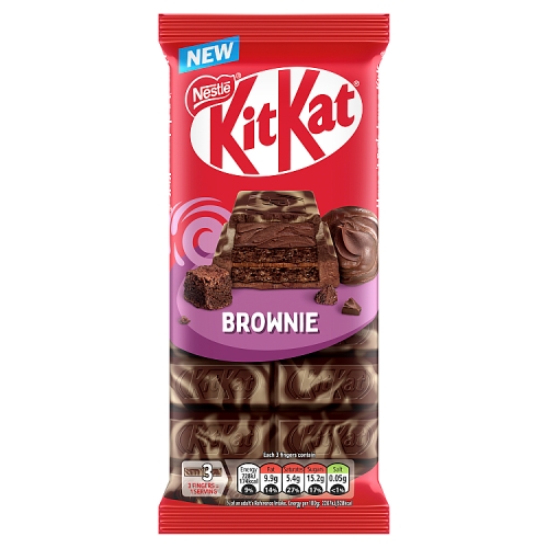 KitKat Brownie 99g pack shot
