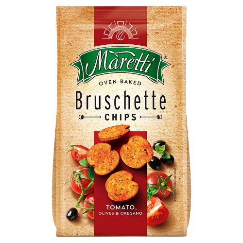 Maretti Bruschette Chips Mediterranean Vegetables 70g pack shot