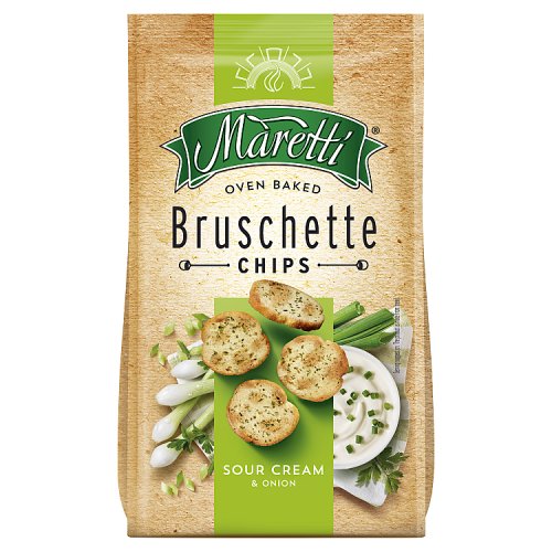 Maretti Bruschette Chips Sour Cream & Onion 70g pack shot