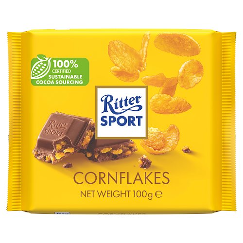 Ritter Sport Colour Cornflakes 100g pack shot