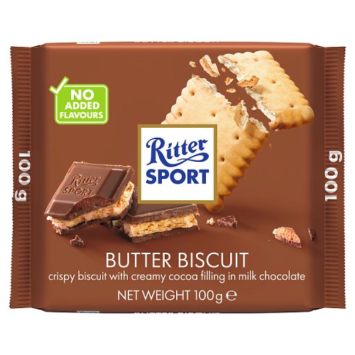 Ritter Sport Colour Butter Biscuit 100g pack shot