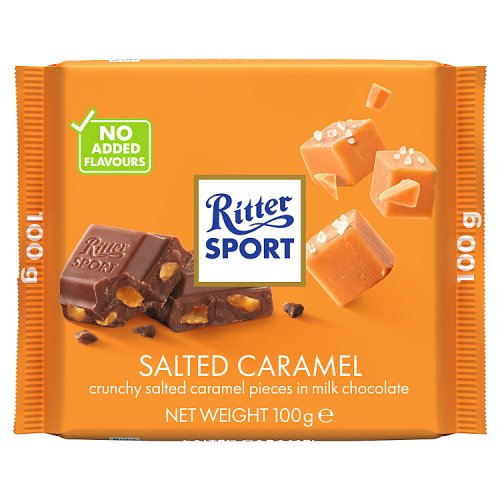 Ritter Sport Colour Salted Caramel 100g pack shot