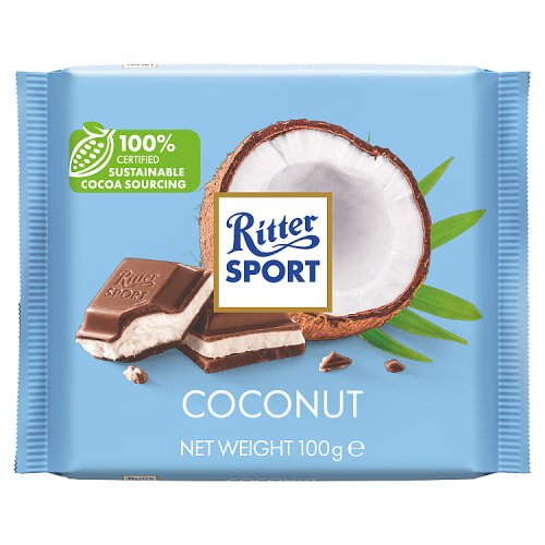 Ritter Sport Colour Coconut 100g pack shot