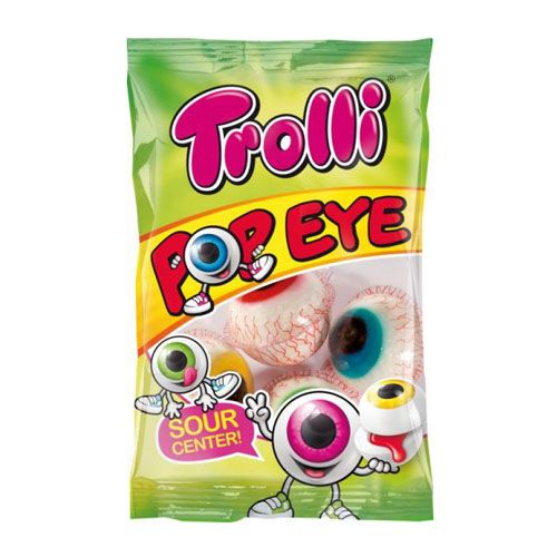 Trolli Pop Eye Bags 75g pack shot